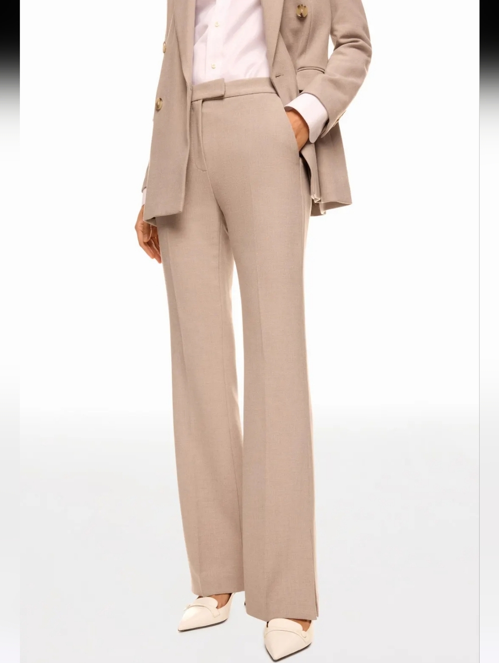 BOSS Gray Dress Pants Size 12